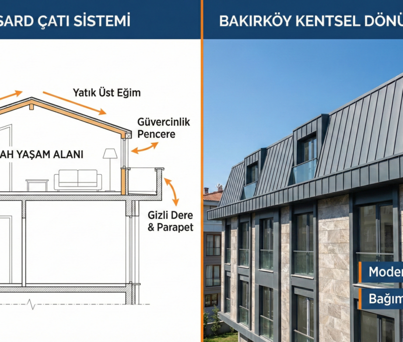 Kentsel Dönüşümde Mansart Çatı Bilmecesi